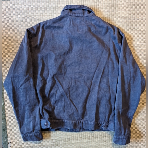 Jungmaven Mechanic Jacket Hemp Cotton Diesel Gray Women's Size Large Made in USA - Picture 2 of 5